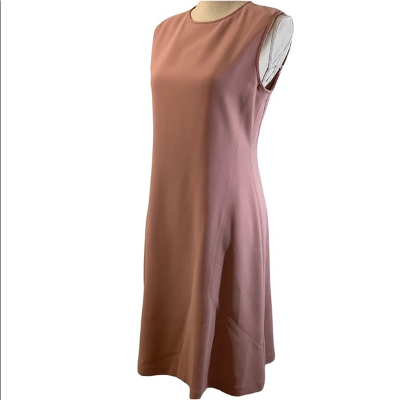 Theory Sleeveless Shift Dress Size 8 EUC - Picture 4 of 7